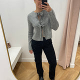 Jean droit à taille haute Vikelly - Noir léo - VILA
