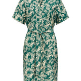 Robe chemise courte imprimée floral - Botanical Garden - OBJECT