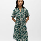Robe chemise courte imprimée floral - Botanical Garden - OBJECT