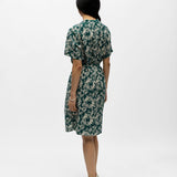 Robe chemise courte imprimée floral - Botanical Garden - OBJECT