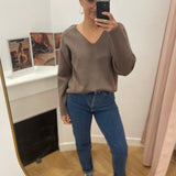Pull en maille col V Objreynard - Morel - OBJECT