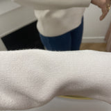 Pull en maille col V Objreynard - Gris argenté - OBJECT