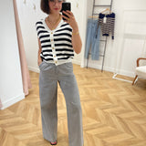 Jean large Objmoji - Gris - OBJECT