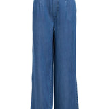 Pantalon ample en denim - Medium Blue Denim - OBJECT