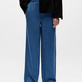 Pantalon ample en denim - Medium Blue Denim - OBJECT
