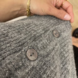 Gilet sans manches en tricot Diana - Gris - OBJECT