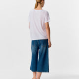 T-shirt ample col en V Objthea - White - OBJECT