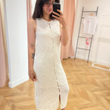 Robe boutonnée sans manches Milika - Cloud - OBJECT