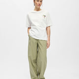 T-shirt ample imprimé col rond Objeliza - Cloud dancer - OBJECT