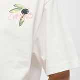 T-shirt ample imprimé col rond Objeliza - Cloud dancer - OBJECT