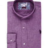 Chemise en lin - Violet - US POLO
