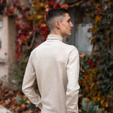Pull col roulé N°847 - Beige - Us polo