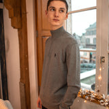 Pull n°643 - gris - US POLO