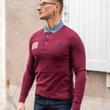 Polo Ryan N°640 - Bordeaux - Us polo