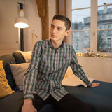 Chemise à carreaux n°128 - olive - US POLO