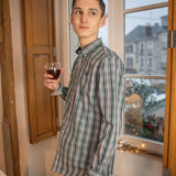 Chemise à carreaux n°128 - olive - US POLO