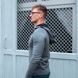 Cardigan Zip N°847 - Gris - Us polo