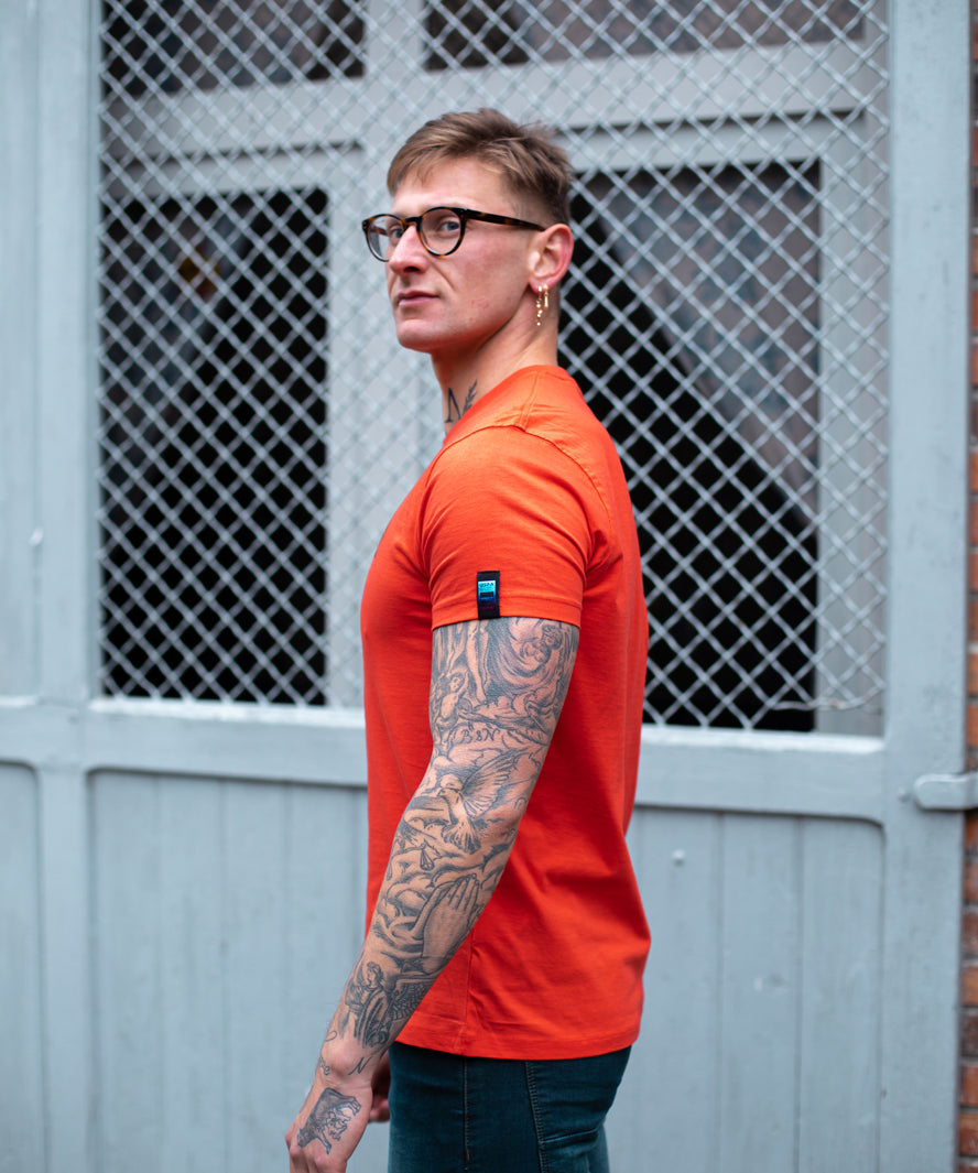 Tee shirt Mick N°864 - Orange - Us polo