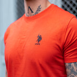 Tee shirt Mick N°864 - Orange - Us polo