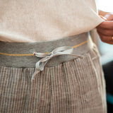 Pantalon à rayures - Gris - US POLO FEMME