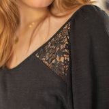 Tee-shirt Kinouta - Noir - Des Petits Hauts