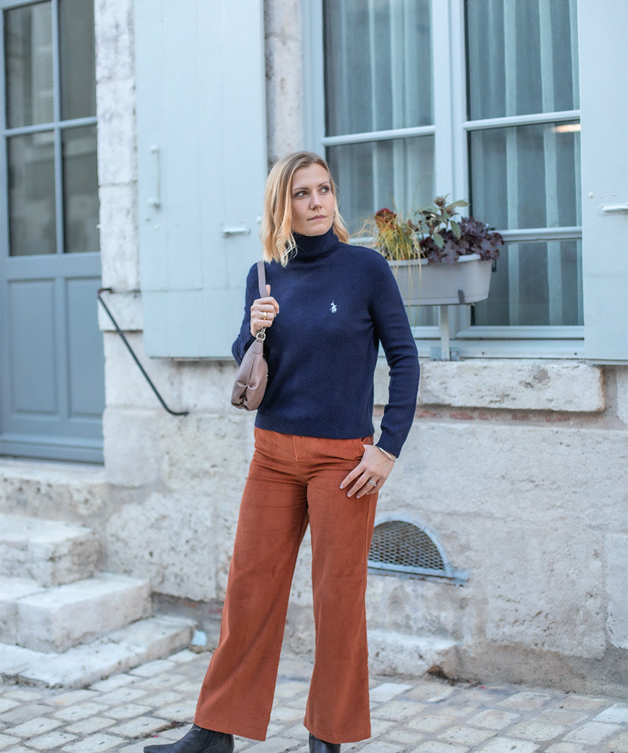 Pull n°741 - marine - US.POLO