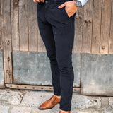 Pantalon en velours n°974 - marine - US.POLO