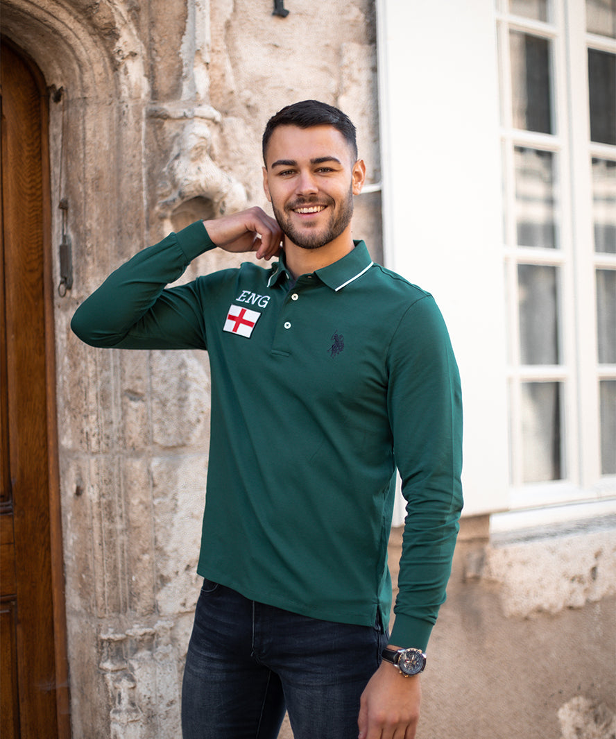 Polo n°632 - vert - US.POLO