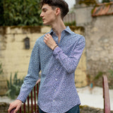Chemise - bleu - Seidenstikers