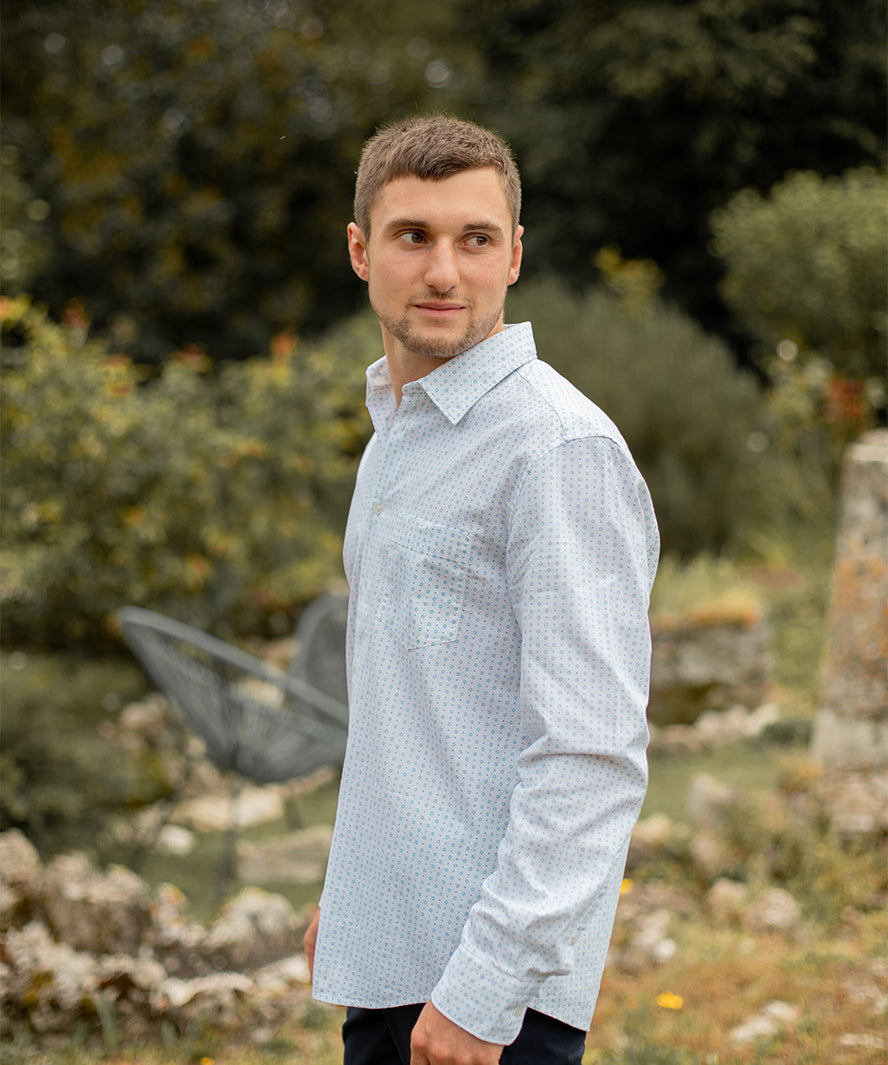 Chemise - blanc - Seidenstikers