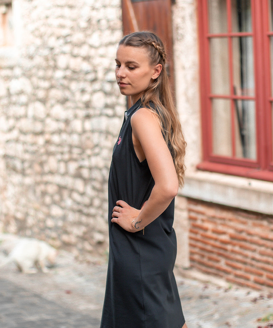 Robe n°028 - bleu foncé - US POLO FEMME