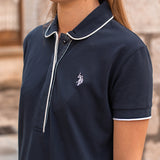 Robe polo n°029 - bleu marine - US POLO FEMME