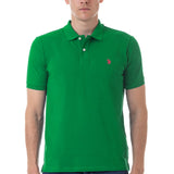 Polo manches courtes - Vert - US POLO