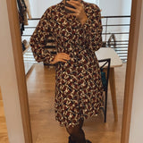 Robe Frida - crème brulée - Fabienne Chapot