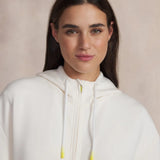 Sweat à fermeture zippée Glorizip - Greige - TBS FEMME