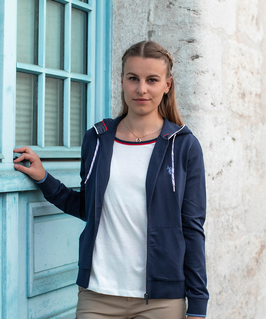 Veste n°895 - bleu foncé - US POLO FEMME