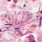 Robe midi imprimé fleuri Marilene - Le Pacha Pink - FABIENNE CHAPOT