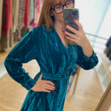 Robe - Cilia - Bleu canard - SUNCOO