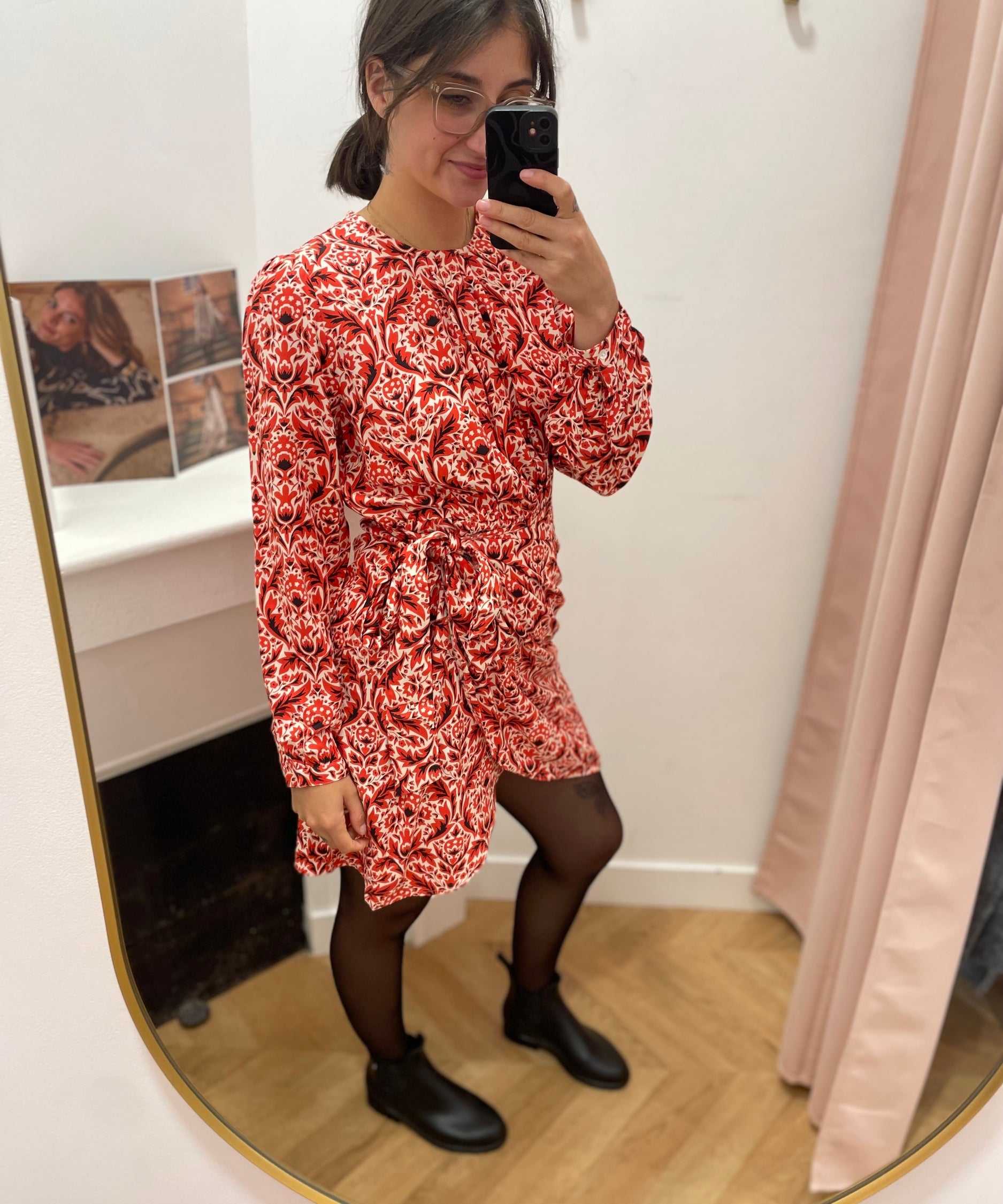 Robe Deva - Rouge - C'EST BEAU LA VIE