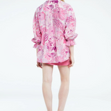 Blouse imprimé fleuri Lexi - Le Pacha Pink - FABIENNE CHAPOT