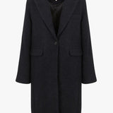 Manteau long Emilio - Bleu nuit - SUNCOO