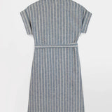 Robe chemise ceinturée à rayures Yvanarob - Regate - TBS Femme