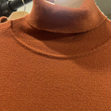 Pull Hakoo maille col roulé - Safran - Sun Valley homme