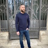 T-shirt marine - manches longues - US POLO