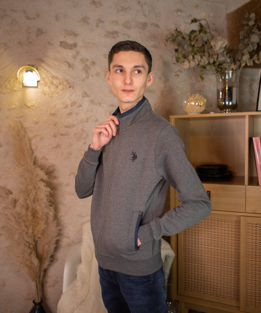 Sweat n°701 - gris - US POLO