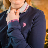 Polo n°827 - bleu marine - US POLO
