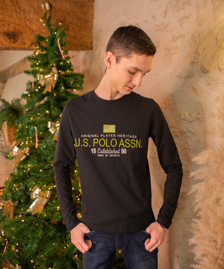 T-shirt n°865 - noir - US POLO