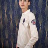 Polo n°876 - blanc - US POLO