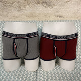 Boxers - bordeaux et gris - US POLO