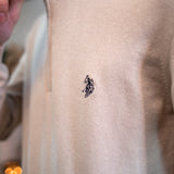 Pull zippé n°643 - beige - US POLO